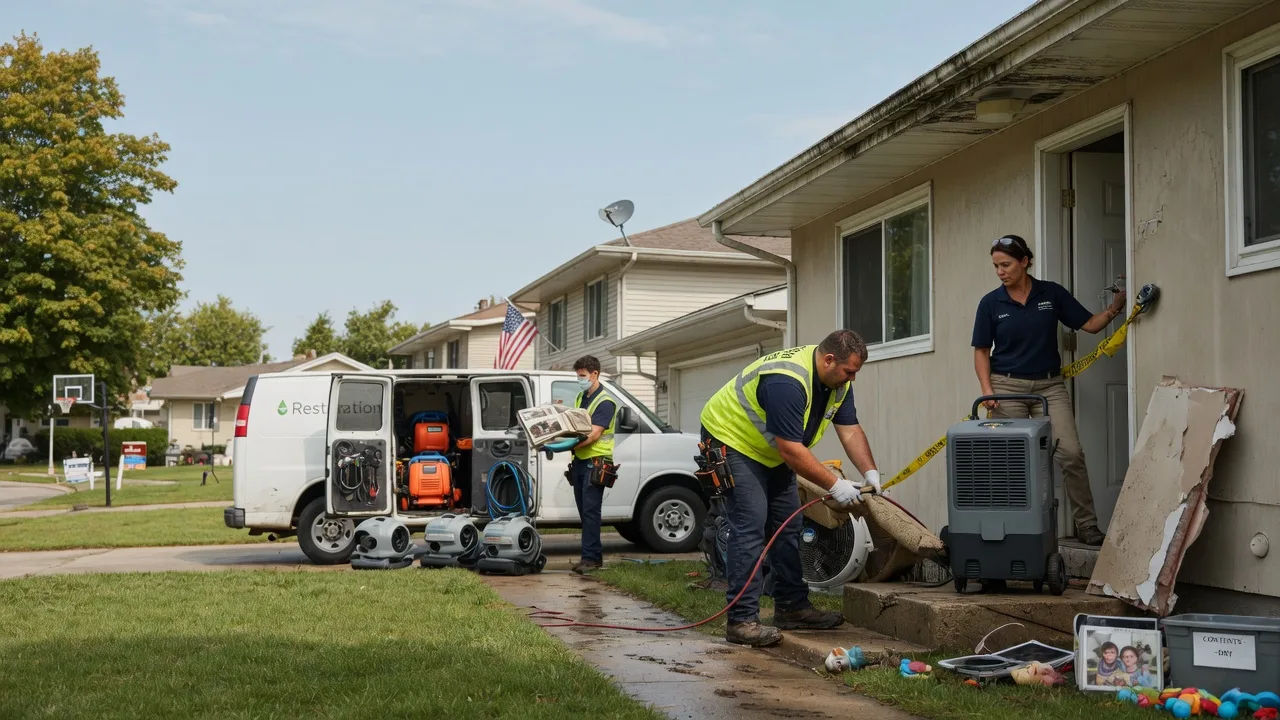 Water Damage Restoration in Freeland, MI near me